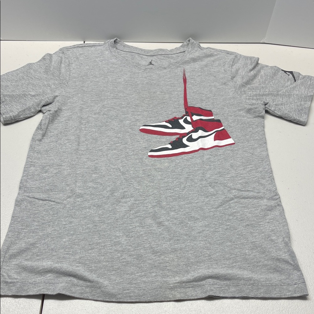 Nike Air Jordan Kids Gray Tshirt